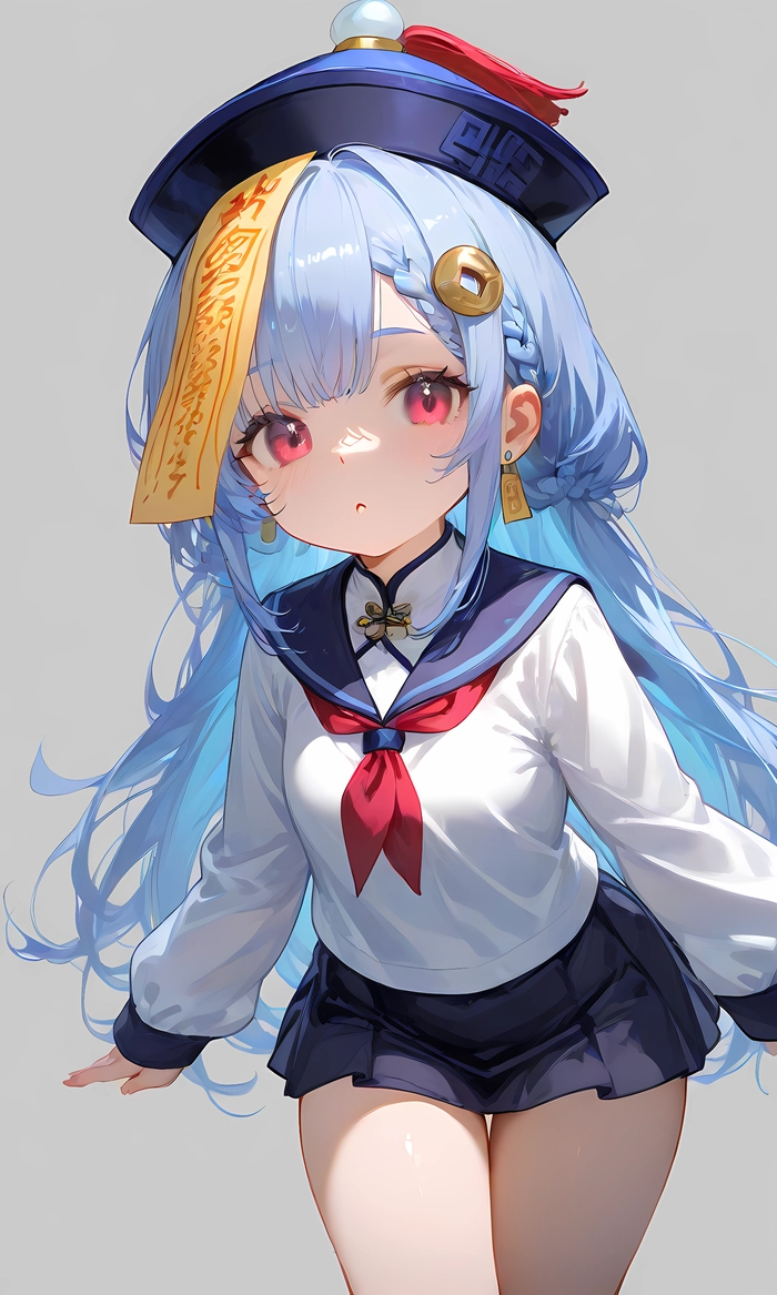 Hình nền Qiqi Genshin cute