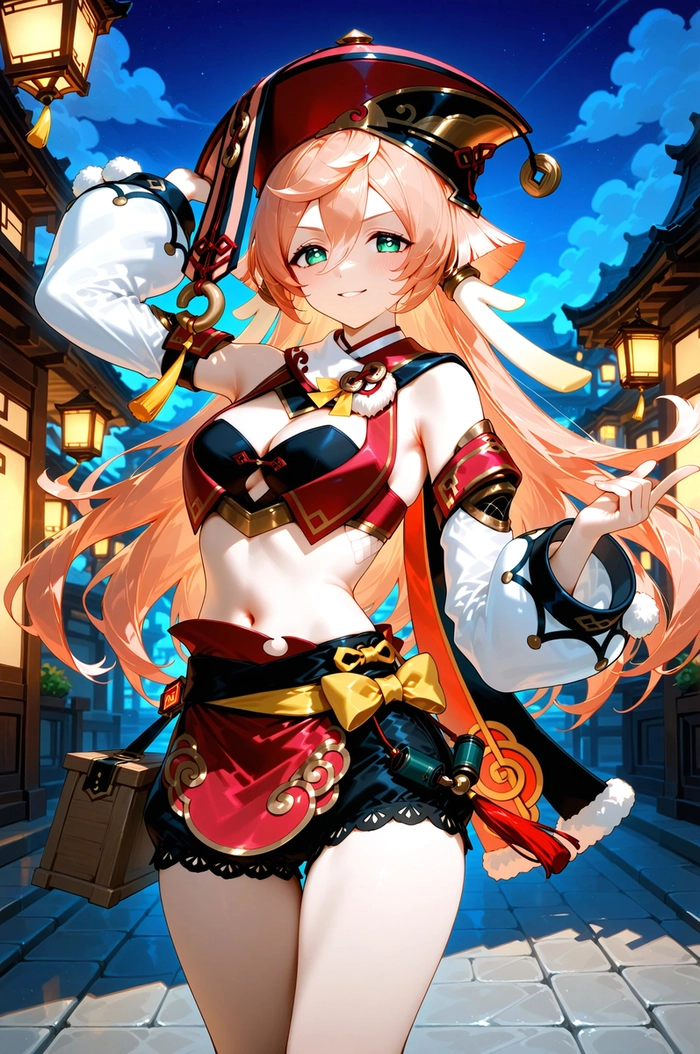 Hình nền Yanfei Genshin Impact