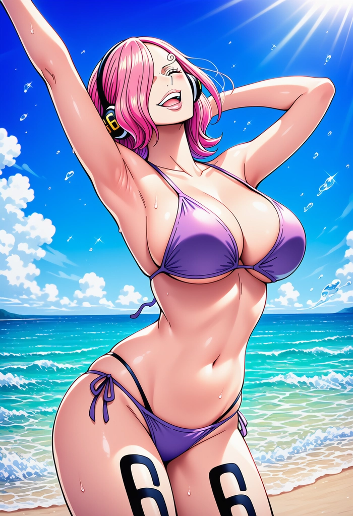 One Piece Vinsmoke Reiju cực gợi cảm