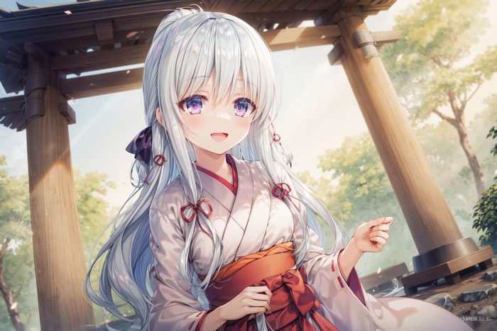 Shiina hiyori anime phong thái nhẹ nhàng