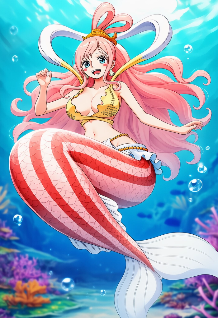 Shirahoshi One Piece fan yêu thích