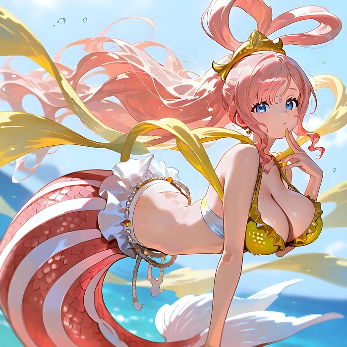 Shirahoshi cute trong One Piece