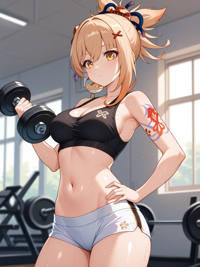 Yoimiya fanart đẹp mang phong cách pháo hoa