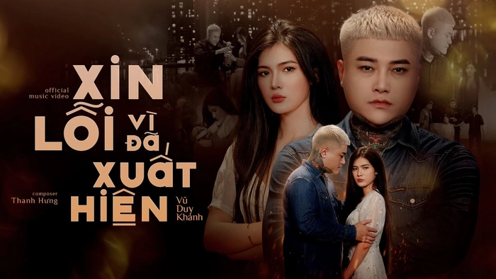 lời bài hát xin lỗi vì đã xuất hiện