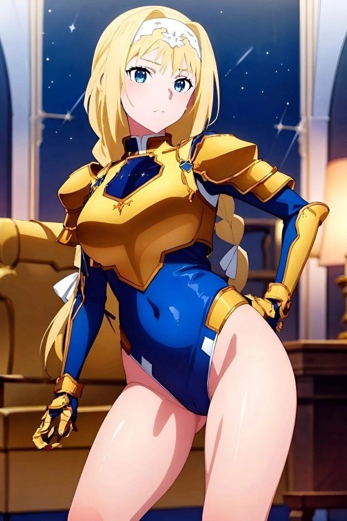 Alice Zuberg tạo hình hiệp sĩ