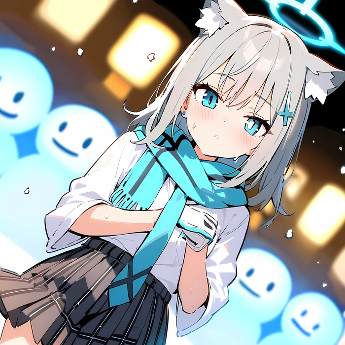 Ảnh Arona phong cách anime hiện đại