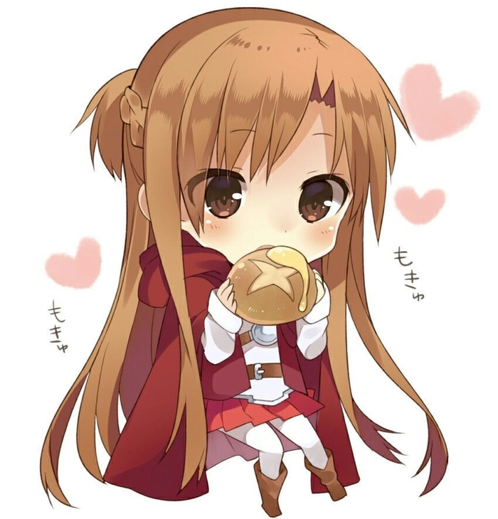 Ảnh Asuna cute nhẹ nhàng