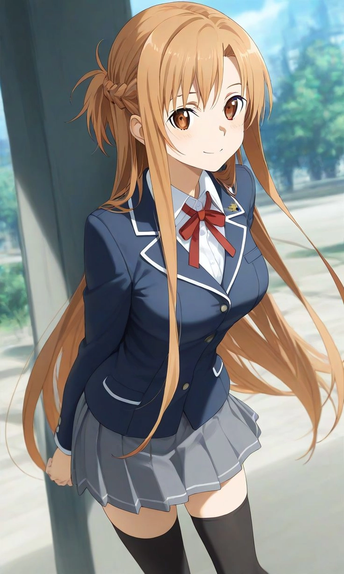 Ảnh Asuna dịu dàng cuốn hút