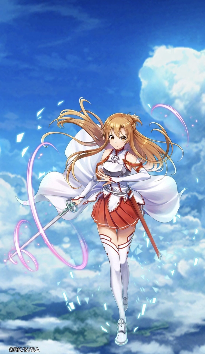 Ảnh Asuna ngầu phong thái kiếm sĩ