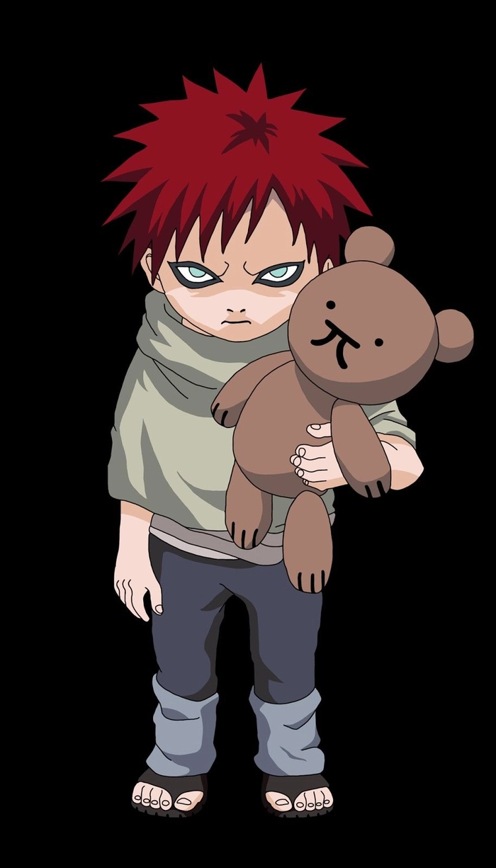 Ảnh Gaara cute nhìn rất dễ mến