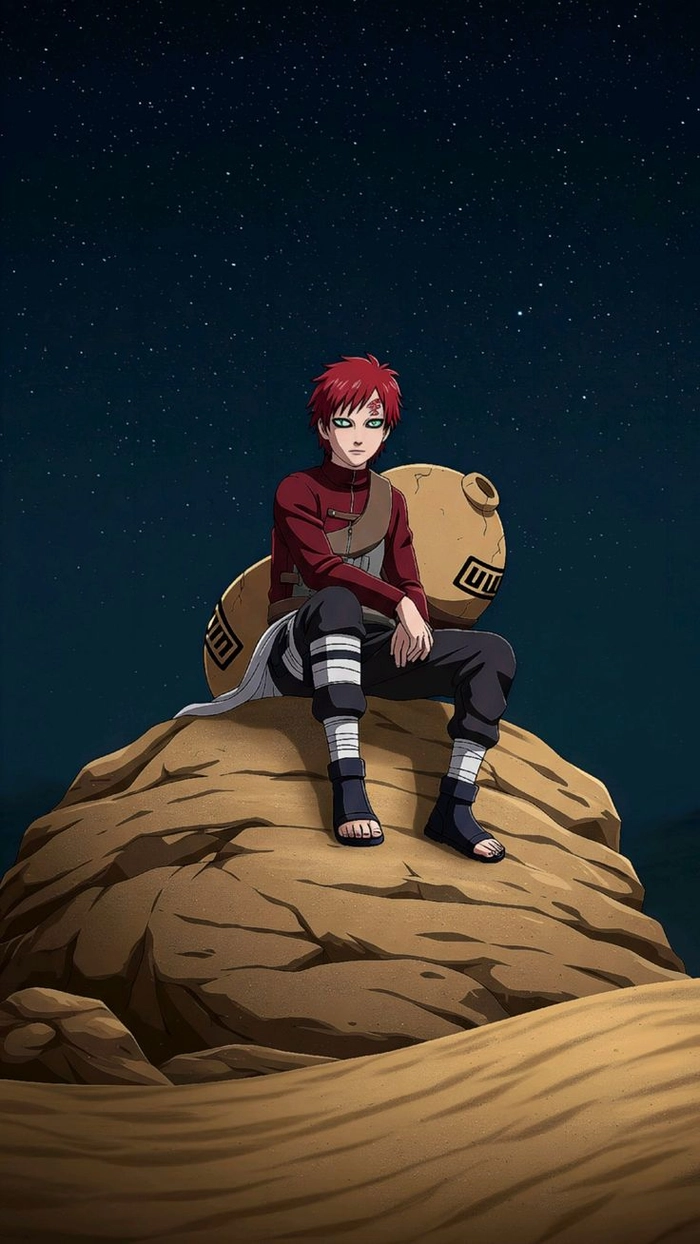 Ảnh Gaara ngầu nhưng sâu sắc