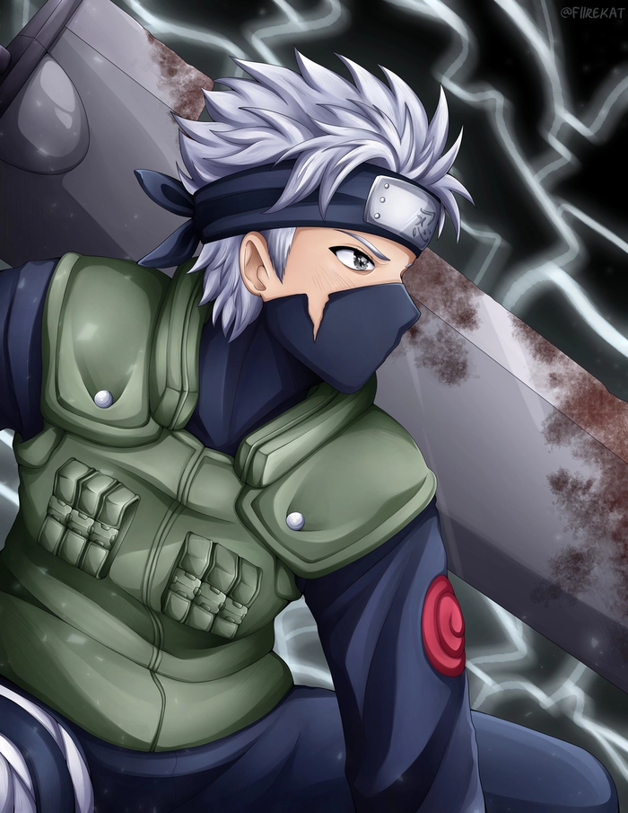 Ảnh Hatake Kakashi manga đậm chất anime