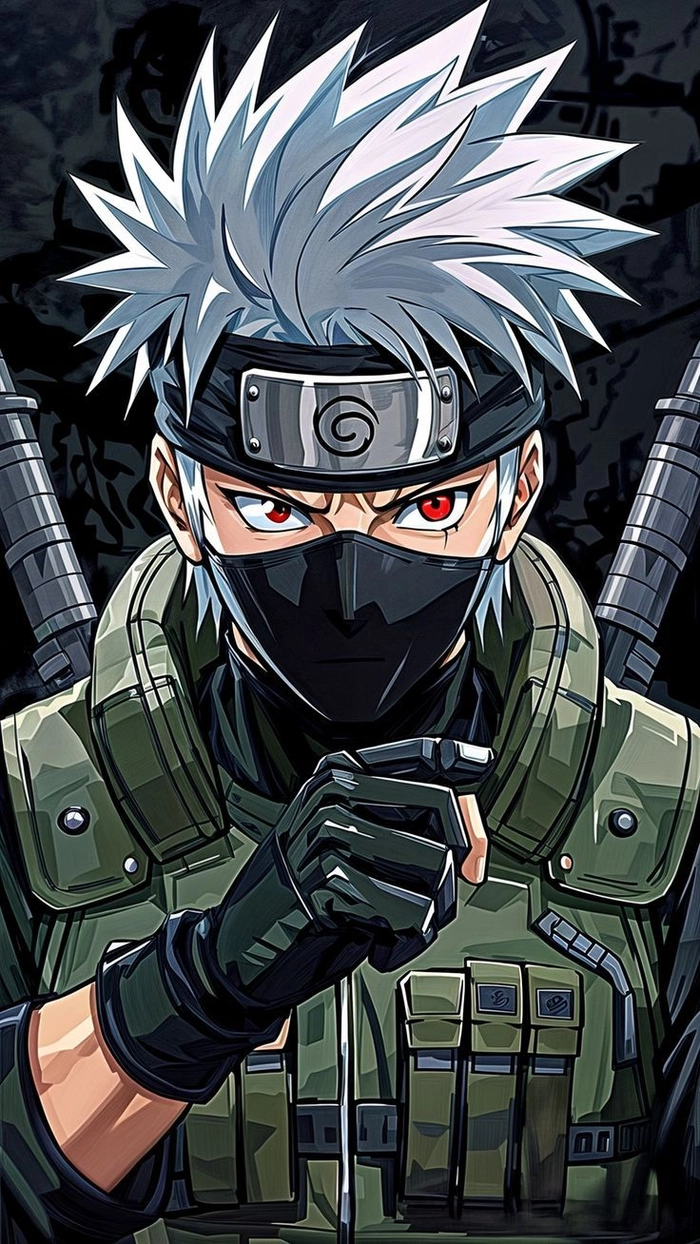 Ảnh Hatake Kakashi phong cách ninja