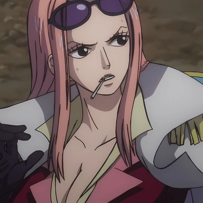 Ảnh Hina One Piece phong thái lạnh lùng