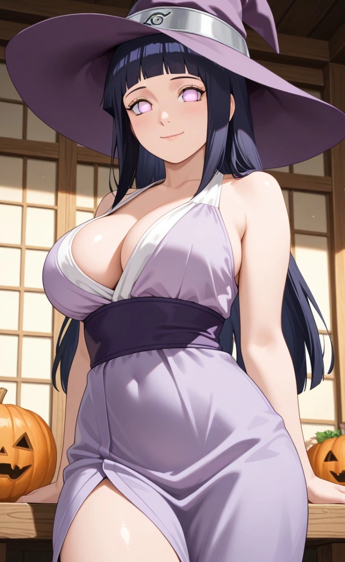 Ảnh Hinata với nét đẹp hiền hòa