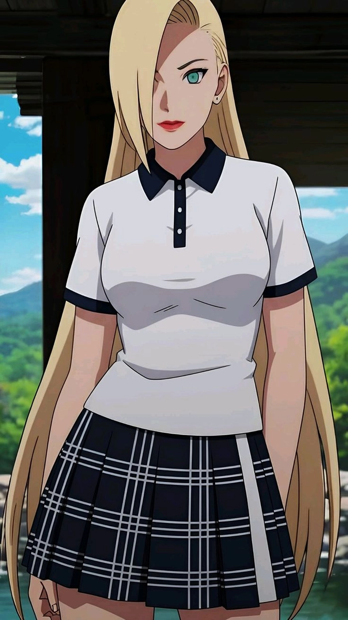 Ảnh Ino Yamanaka mang cảm xúc nhẹ nhàng