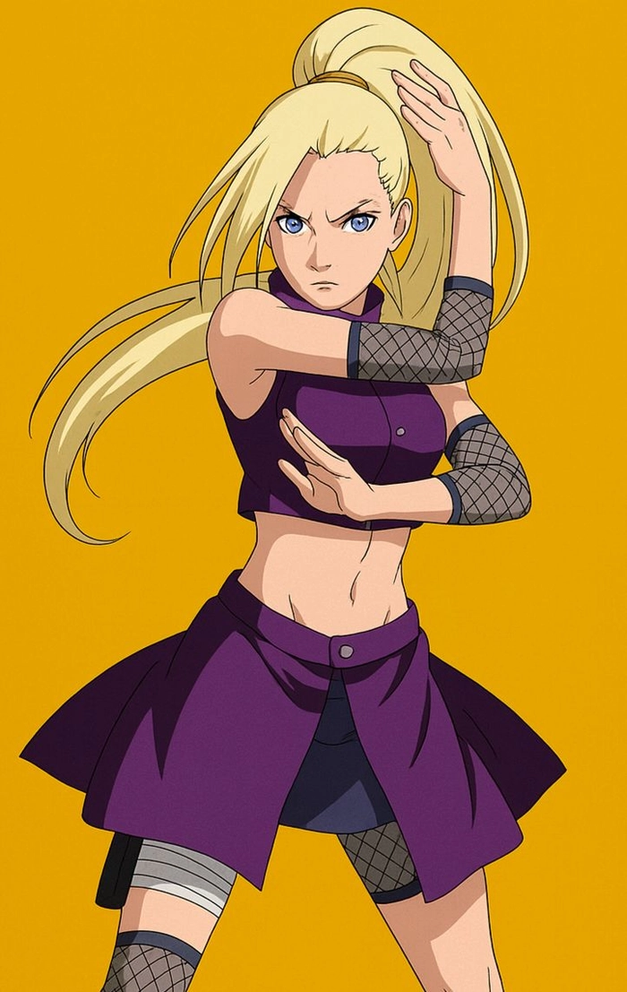 Ảnh Ino Yamanaka phong cách chiến đấu