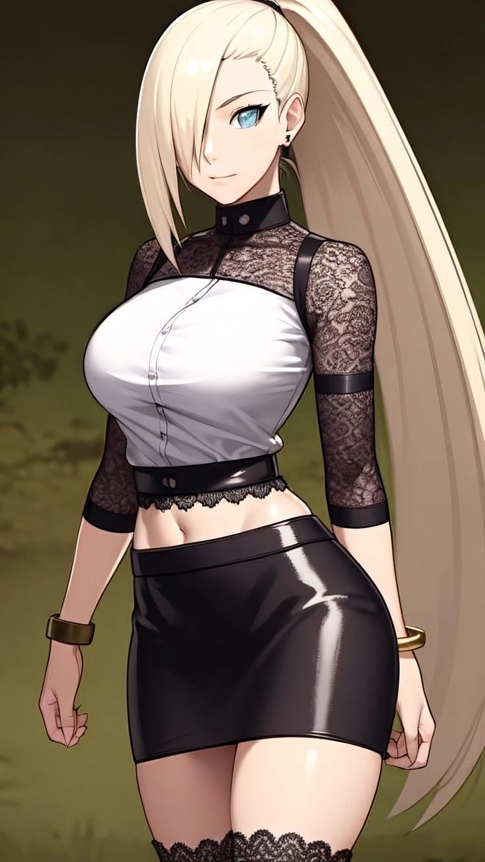 Ảnh Ino trong Naruto phong cách quen thuộc