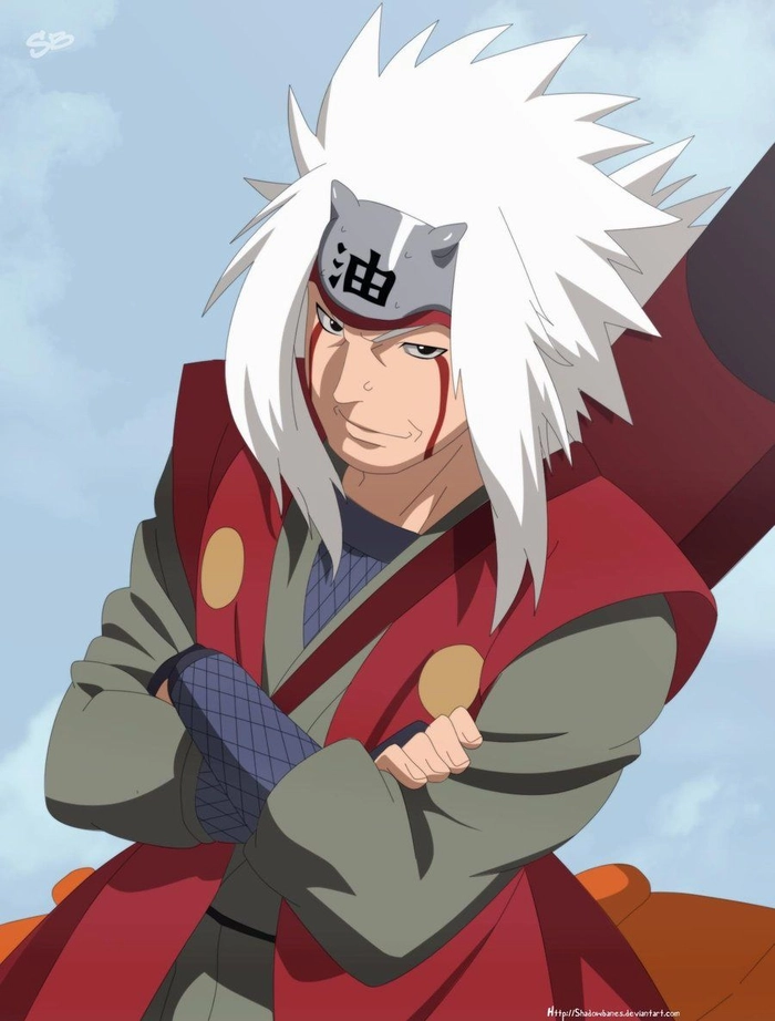 Ảnh Jiraiya mang phong cách tự do