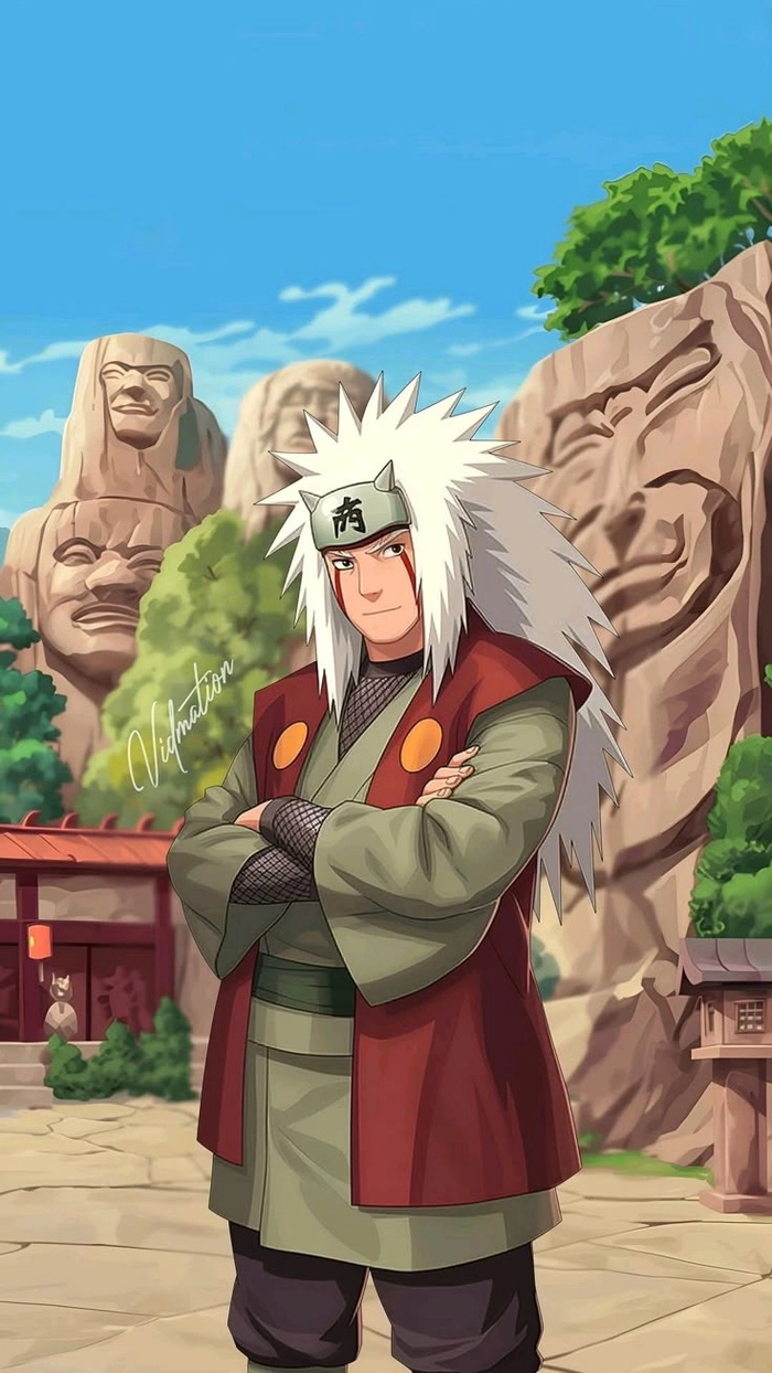 Ảnh Jiraiya phong cách quen thuộc