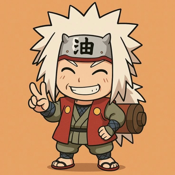 Ảnh Jiraiya phong cách tự do