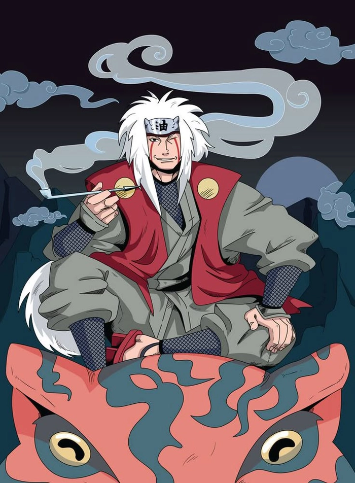 Ảnh Jiraiya với thần thái điềm tĩnh