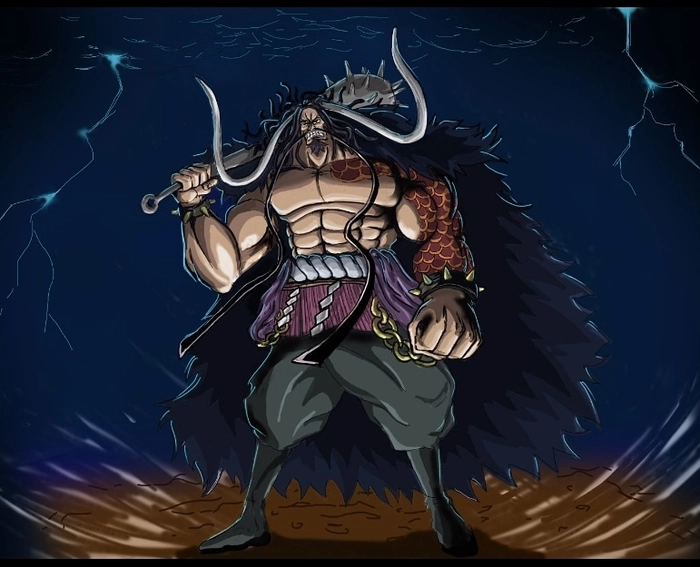 Ảnh Kaido khí chất Tứ Hoàng