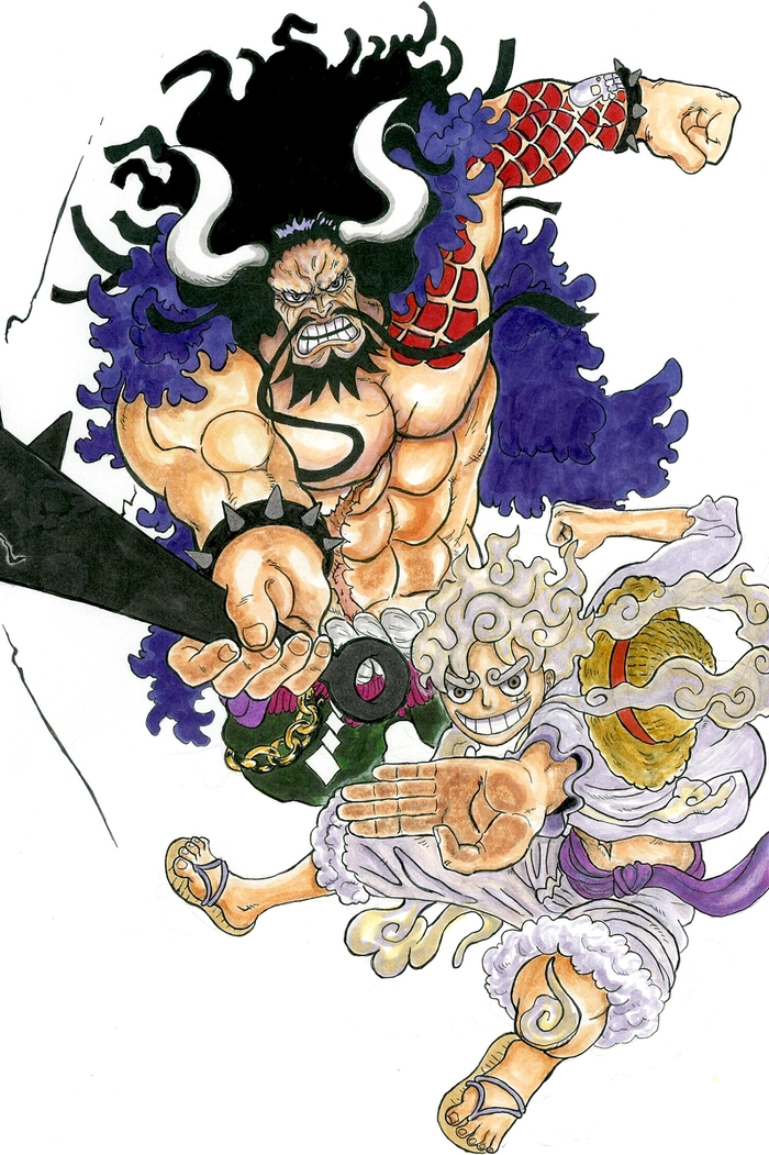 Ảnh Kaido phong thái dữ dội