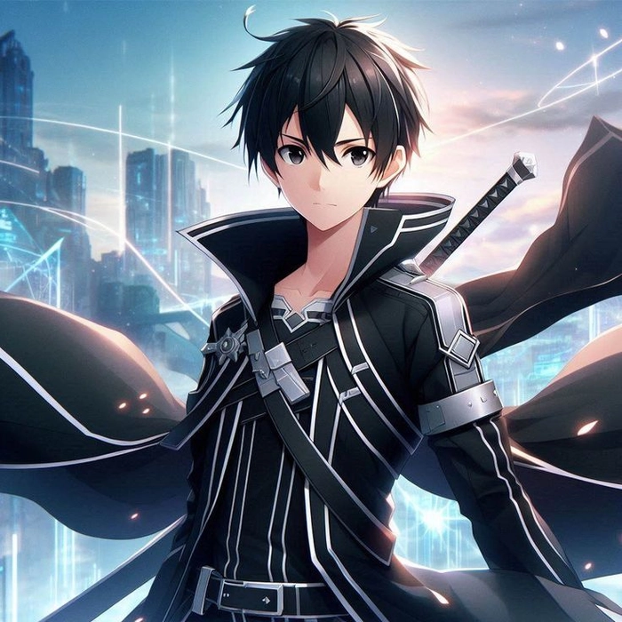 Ảnh Kirito 4K sắc nét