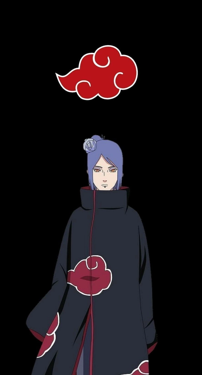 Ảnh Konan Akatsuki mang nét bi thương