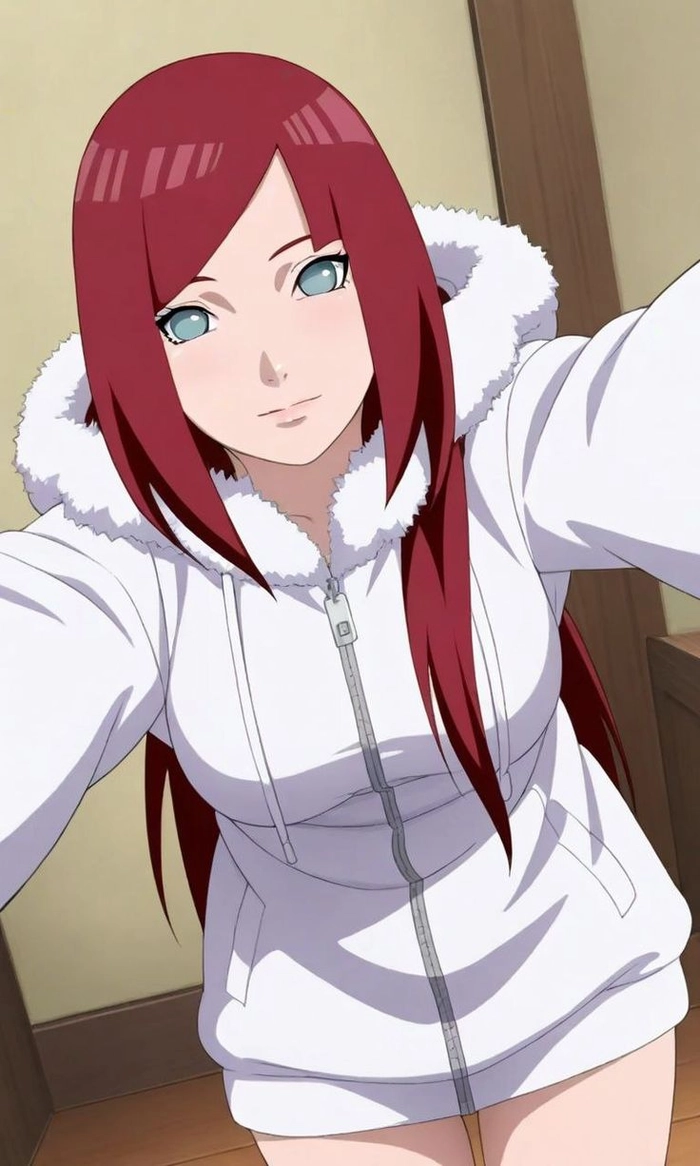 Ảnh Kushina Uzumaki phong cách quyến rũ