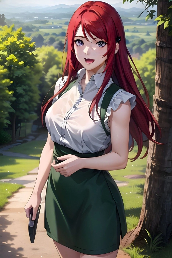 Ảnh Kushina phong cách gợi cảm