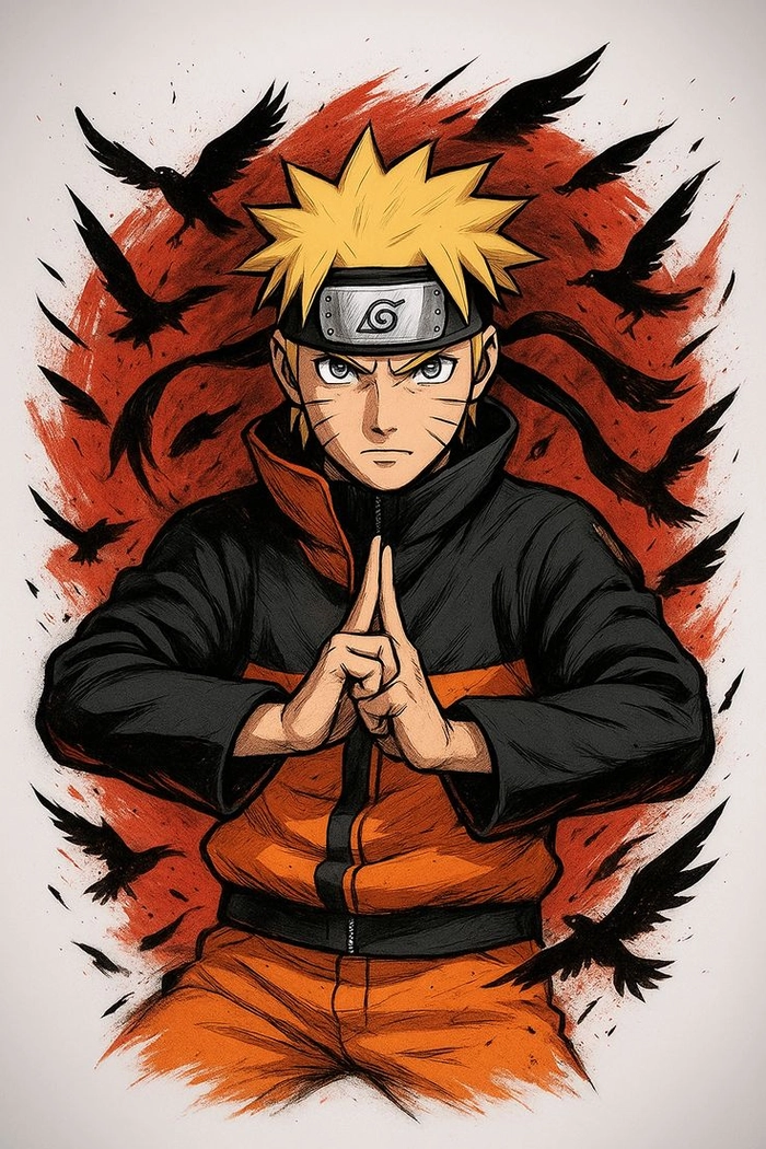 Ảnh Naruto 4K rực rỡ