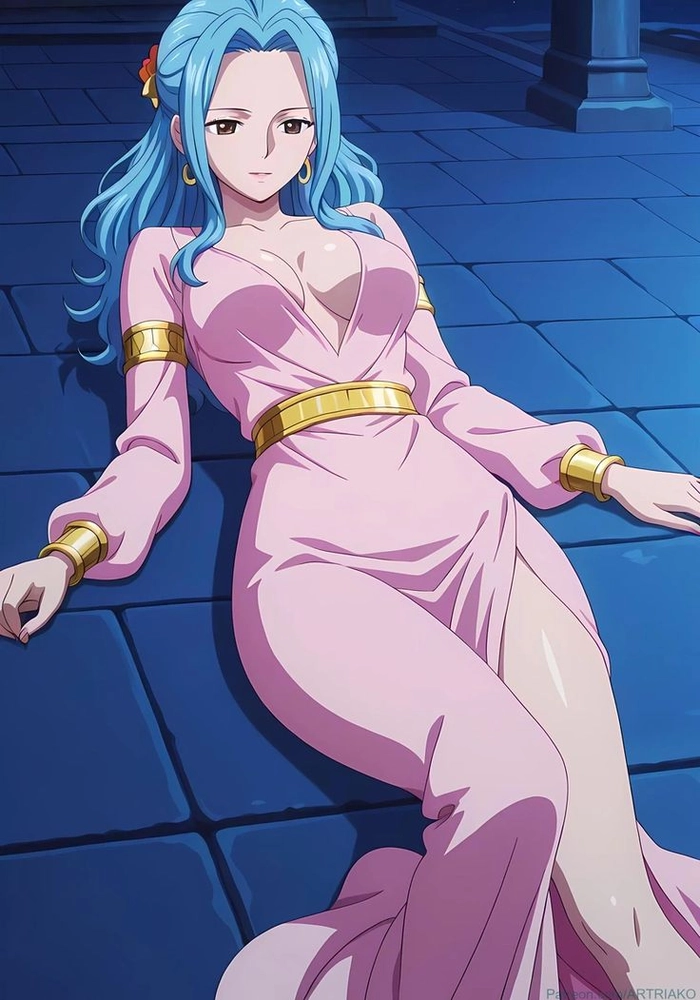 Ảnh Nefertari Vivi One Piece thần thái