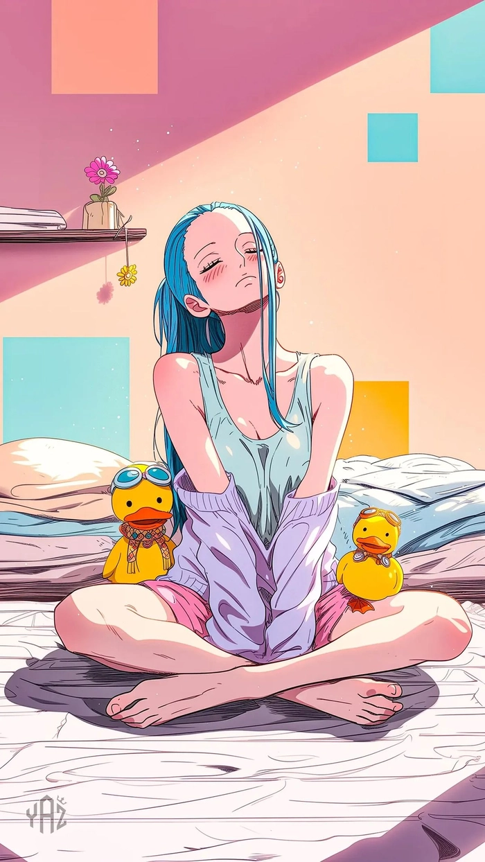 Ảnh One Piece Vivi bikini tươi sáng