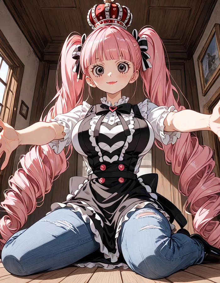 Ảnh Perona chibi ngộ nghĩnh