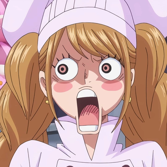 Ảnh Pudding One Piece thần thái