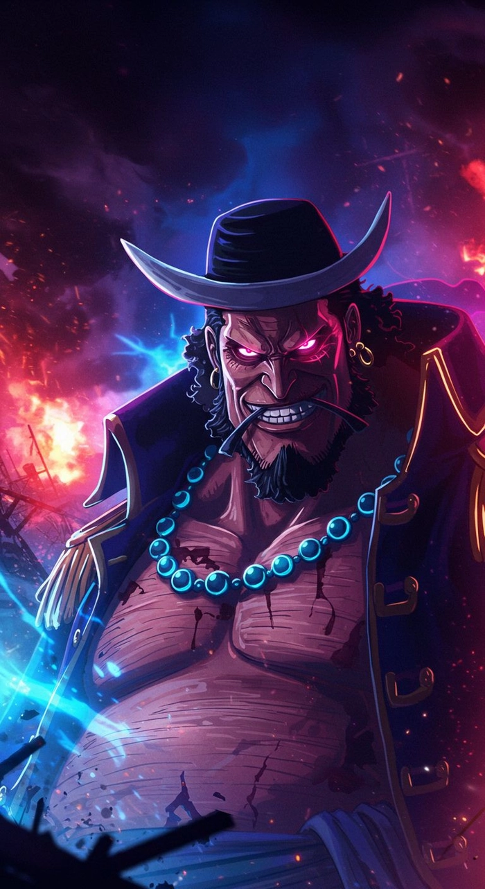 Ảnh Râu Đen đậm chất phản diện