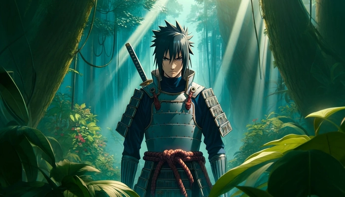 Ảnh Sasuke chibi dễ thương khác biệt