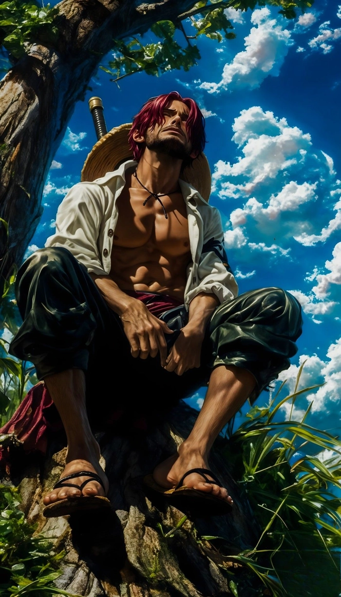 Ảnh Shanks Tóc Đỏ làm hình nền