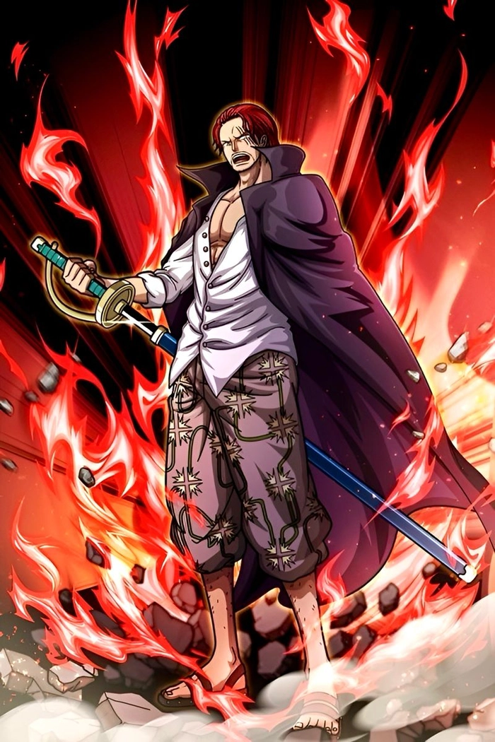 Ảnh Shanks Tóc Đỏ ngầu