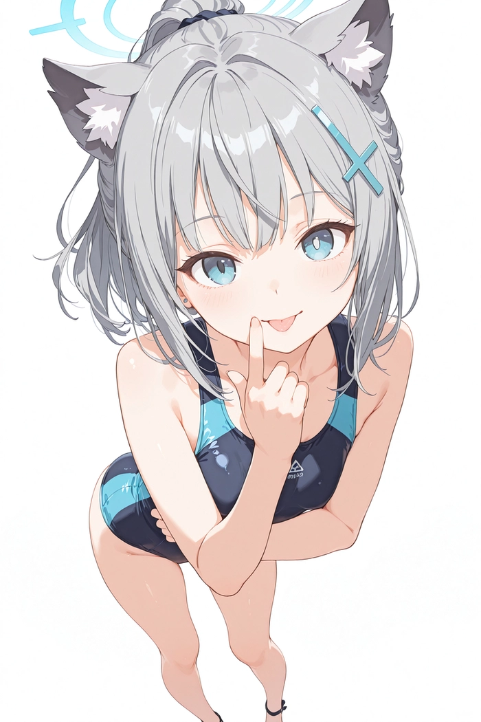 Ảnh Shiroko Sunaookami phong cách anime