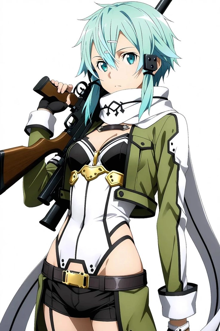 Ảnh Sinon anime sắc lạnh