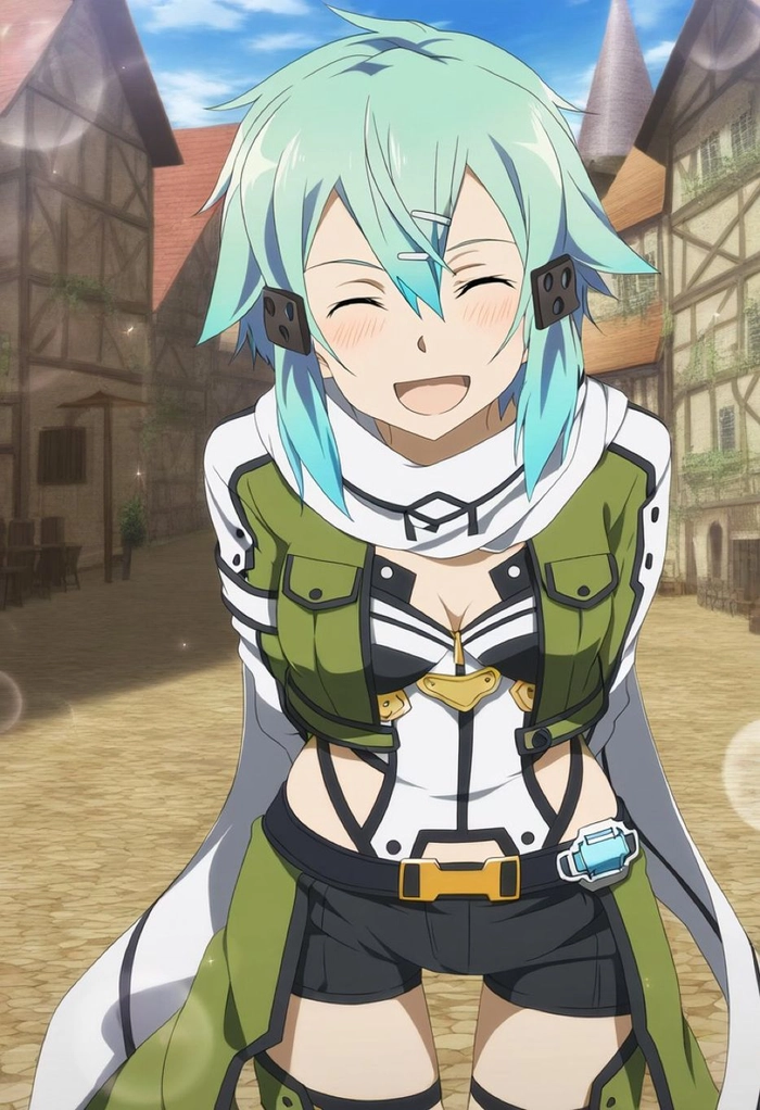 Ảnh Sinon được fan yêu thích