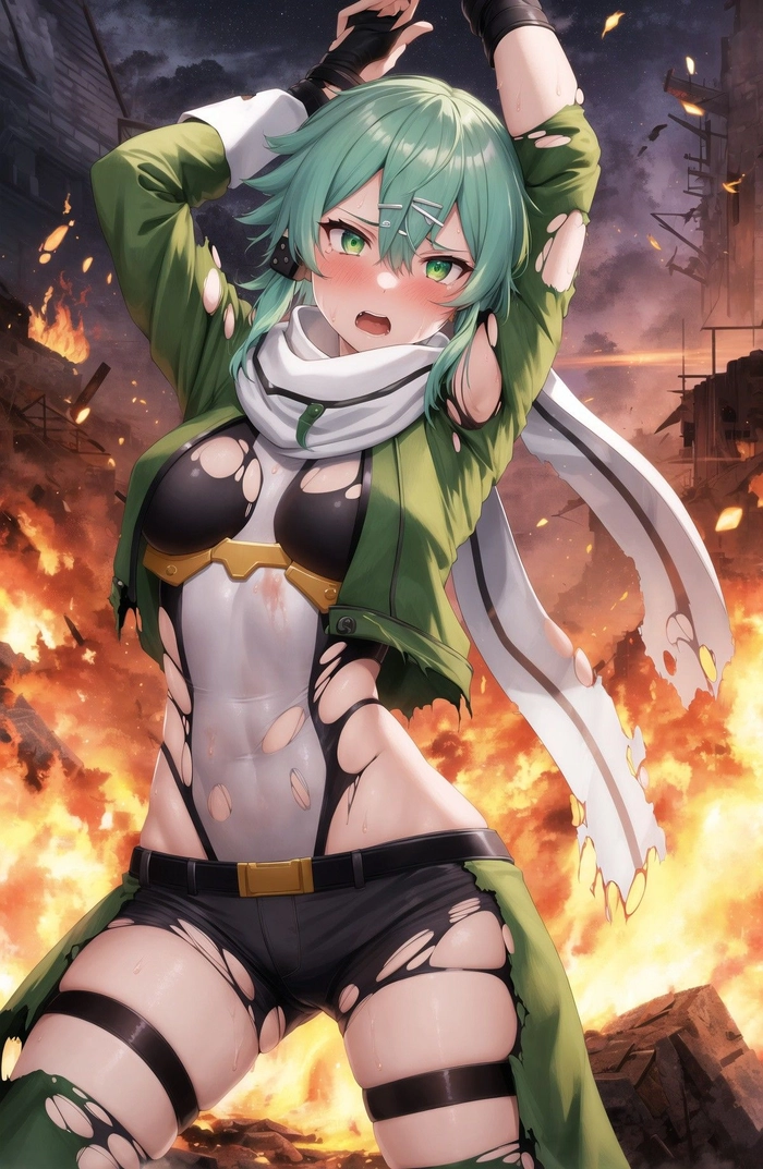 Ảnh Sinon phong thái xạ thủ