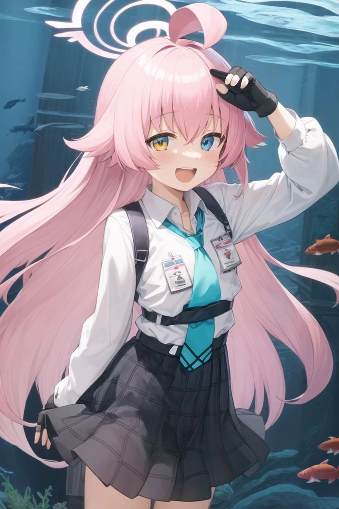 Ảnh Takanashi Hoshino chibi tinh nghịch