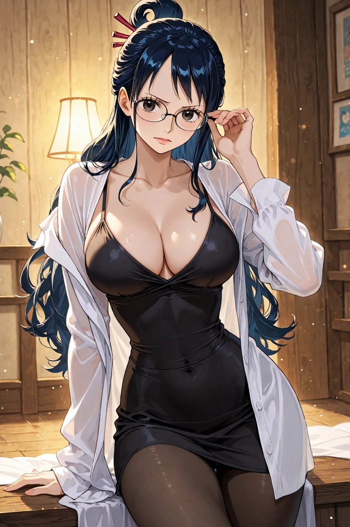 Ảnh Tashigi One Piece anime đầy khí chất