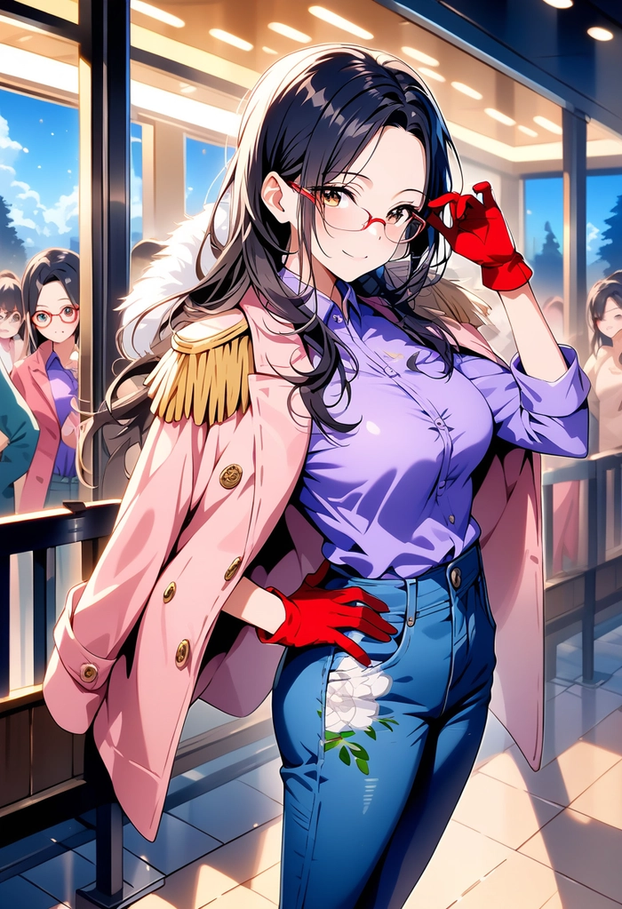 Ảnh Tashigi One Piece anime dễ thương