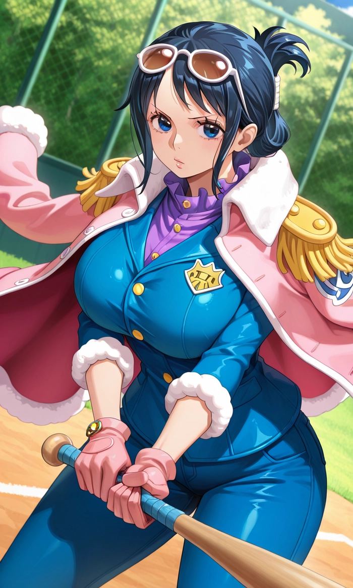 Ảnh Tashigi One Piece anime tươi sáng