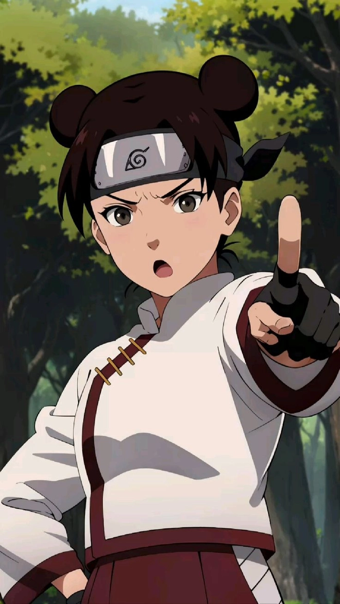 Ảnh Tenten anime đầy năng lượng